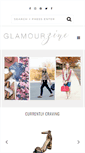 Mobile Screenshot of glamour-zine.com